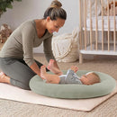Baby Lounger for Newborn: Portable & Lightweight Pillow for Tummy Time Playtime & Diaper Changes - Skin-Friendly & Breathable for 0-12 Month Supervised Use by TinyTreasures Baby Boutique