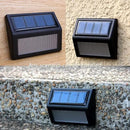 Solar Lights Outdoor, Waterproof Solar Powered Deck Step Lights for Patio Garden Backyard Garage Driveway Pathway Outside Wall Lighting (Cool White/8 Pack) by GreenHaven Gardens
