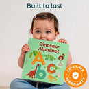 Cali's Books Dinosaur Alphabet Book for Toddlers 1-3 - Learn Dino ABC, Musical Books for Kids, Interactive Talking Baby Toddler Sound Book, Educational Song Learning Toys Singing Music Toy for Babies by TinyTreasures Baby Boutique