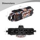 TOPDesign Universal Baby Stroller Organizer, Double Stroller Caddy with Detachable Mesh Bag & Heightened Insulated Cup Holders & Non-Slip Secure Hooks Accessories, Fits Most Strollers (Zoo) by TinyTreasures Baby Boutique