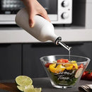 Sweejar Ceramic Olive Oil Dispenser Bottle, Opaque Oil Cruet Protects Oil to Reduce Oxidation, Suitable for Storage Oil, Vinegar, Coffee Syrups & Other Liquids, Pack of 1, 15.5 Fl Oz (White) by CozyNest Decor