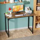 PayLessHere 32/39/47 inch Computer Desk Study Writing Table, Adjustable feet, Modern Furniture for Home Office (1, Vintage, 39 inch) by CozyNest Decor