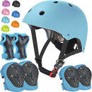 Kids Bike Helmet Set Adjustable Helmet for Ages 3-15 Kids Toddler Boys Girls Youth, Multi-Sport Bicycle Skateboarding Football Rollerskating Scooter Rollerblade Balance Bike Helmets by TinyTreasures Baby Boutique