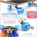 Easy_Way Complete Skateboards- Standard Skateboards for Beginners Kids Boys Girls Teenager- 31''x 8''Canadian Maple Cruiser Pro Skate Board, Skateboards by TinyTreasures Baby Boutique
