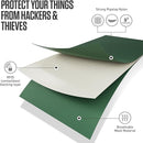 VENTURE 4TH Passport Holder Neck Wallet with RFID Blocking Nylon Lining - Hidden Neck Pouch for Travel (Sleek Army Green) by TinyTreasures Baby Boutique