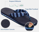KuaiLu Flip Flops for Women with Arch Support Yoga Mat Comfortable Summer Beach Walking Thong Cushion Sandals Slip On Indoor Outdoor by TinyTreasures Baby Boutique