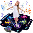 【Upgraded】KIZJORYA Dance Mat for Kids, Electronic Light-up Dance Pad with Wireless Bluetooth 5 Speeds 9 Levels, Dancing Mat for Toddlers Music Game Dance Toy for Girls Boys 3 4 5 6 7 8 9 10+ Year Old by TinyTreasures Baby Boutique