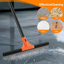 Floor Squeegee Heavy Duty, 17 Inch Rubber Blade, 60 Inch Long Aluminum Handle, Multipurpose Cleaning Squeegee for Garage, Tile, Deck, Bathroom, Window, Glass by GreenHaven Gardens
