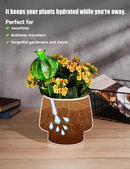 NiHome Cactus-Shaped Glass Plant Self-Watering Globes 6-Pack, Glass Waterer Stakes for Potted Plants, Automatic Mini Irrigation System, Adorable Gardening Tool (Green, 3 Large + 3 Medium) by GreenHaven Gardens