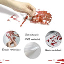 8 Sheets Halloween Window Clings, Bloody Handprint Footprint Window Stickers Scary Halloween Decorations Self Adhesive Wall Decal for Party Bathroom Car Door Zombi Restroom Sign Decals-85 Pcs by CozyNest Decor