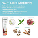 Himalaya Botanique Complete Care Toothpaste, Herbal, Cinnamon Flavor, Fights Plaque, Freshens Breath, Fluoride Free, No Artificial Flavors, SLS Free, Cruelty Free, Foaming, 5.29 Oz, 4 Pack by CozyNest Decor