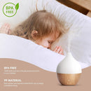 SALKING Essential Oil Diffuser, 100ml Small Aromatherapy Diffuser with Auto Shut-Off Function, Ultrasonic Diffusers for Essential Oils, Cool Mist Humidifier with Warm White Lights, for Office Home by TinyTreasures Baby Boutique