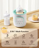 LAREX Bottle Warmer, Fast Baby Bottle Warmer for Breastmilk and Formula, with Timer and Accurate Temp Control, 8-in-1 Baby Milk Warmer BPA Free with Digital Display, Bottle Warmers for All Bottles by TinyTreasures Baby Boutique