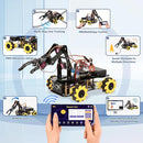 Robot Arm Expansion Pack Smart Car Starter Kit, Robotics Kit for Kids Ages 8-12 12-16, STEM Toys Coding Robot Kit for Teens & Adults(QD007) by TinyTreasures Baby Boutique