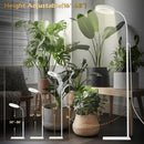 GLOWRIUM Grow Lights for Indoor Plants, 20W Full Spectrum LED Grow Light Floor Lamp with Stand Adjustable Height and Angle, Black Plant Light with 3/9/12H Timer White by GreenHaven Gardens