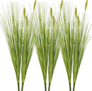 Melorca&Guilla Artificial Plants 6PCS 27“ Fake Tall Onion Grass Faux Plant,Artificial Grass Greenery Shrubs Bushes for Garden Porch Window Box Shop Office Home Décor by CozyNest Decor