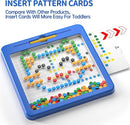 Large Magnetic Dots Board for Toddlers, Magnetic Drawing Board for Kids, Magnetic Dot Art with Magnetic Pen, Montessori Preschool Education Travel Toys for Kids Boys Girls Age 2 3 4 5 6 7 8 Years Old by TinyTreasures Baby Boutique