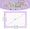iVyne Corded Light Pad for Weeding Vinyl - A4 Light Box for Drawing - Light Board for Tracing - Light Box for Diamond Painting, Weeding Vinyl, Sketching, Tracing (Purple) by TinyTreasures Baby Boutique