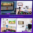 HDMI Dance Mat 64GB Storage, 1000 Games,885 Songs,81 MTV Videos.Dance pad Combines Dance, Yoga, Aerobics, Running, Sports, and Puzzle Games A Prestigious Gift for Boys & Girls. Flannel Material by TinyTreasures Baby Boutique