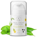 Face Moisturizer with Hyaluronic Acid Face Cream for Kids - Facial Cream & Gentle Moisturizer with Strawberry Extract & Vitamin E - Daily Facial Cream Moisturizer for Dry & Sensitive Skin 50ml by TinyTreasures Baby Boutique