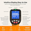 Industrial Infrared Thermometer Gun, 50:1 D:S Ratio, -58°F-3992°F, Triple Laser, High Precision Temp Gun for Kiln, Engine, HVAC, BBQ, Industrial Inspection by TinyTreasures Baby Boutique
