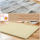 Baby Play Mat for Floor - 1.4" Thick Memory Foam Rug, 70"x59" Playpen Tummy Time Mat, Soft Velvet Nursery Rug, Large Padded Crawling Mat, Cushioned Pads for Playroom Toddlers, Infants, Yoga, Tatami by TinyTreasures Baby Boutique