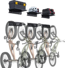 VEVOR Bike Storage Rack, 6 Bike Racks and 3 Helmets Hooks, Wall Mount Bike Storage Hanger with 3 Shelves, Home & Garage Organizer, Customizable for Various Bike Sizes, Holds Up to 300 lbs, 48-inch by GreenHaven Gardens