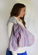Lite-on-Shoulder Ring/Pouch Baby Sling Fish Tail by TinyTreasures Baby Boutique