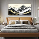amatop Framed Extra Large Wall Art for Office Abstract Mountain Motivational Canvas Print Black and White Landscape Picture Zen Nature Giant Artwork for Contemporary Living Room Bedroom Decor 58x29 Inch by CozyNest Decor