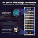 24 Inch Wine Cooler Refrigerator, 179 Bottles Professional Wine Cellars with Powerful Compressor,Quiet Operation and Elegant Design for The Wine Lovers by CozyNest Decor