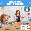 Smartivity 2in1 Hydraulic Airplanes & Darts Launcher STEM Toy for Kids Ages 6-14 Years I Birthday Gifts for Smart Kids | DIY Science Kit for Boys & Girls 6, 8,10,12,14 Years Old by TinyTreasures Baby Boutique