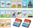 Creanoso US Schools and Learning Flash Cards Series (2-Deck) by TinyTreasures Baby Boutique