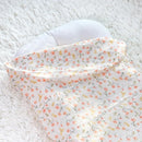 Hooyax Baby Lounger Cover 2 Pack - 100% Muslin Cotton Newborn Lounger Pillow Covers Only, Soft Breathable Infant Lounger Cover with Reinforced Stitching, Fits Most Standard Baby Loungers (Pink Floral) by TinyTreasures Baby Boutique