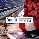 Annin Flagmakers (2350) SolarGuard Nyl-Glo American Flag, Made in USA, 10 x 19 Feet, Nylon by GreenHaven Gardens