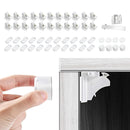Vmaisi Magnet Cabinet Locks for Babies (22 Locks and 4 Keys) by TinyTreasures Baby Boutique