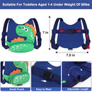 Toddler Harness Leash with Anti Lost Wrist Link, Accmor Cute Dinosaur Kids Harness Children Leash for Outdoor Travel, Adorable Baby Anti Lost Leash Walking Wristband Assistant Strap Keep Babies Close by TinyTreasures Baby Boutique