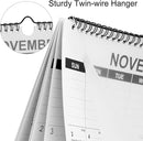 Wall Calendar 2025-2026 Large, 17" x 12" Academic Calendar, Monthly Calendar with Wire Binding & Hanging Hook, Large Wall Calendar by TinyTreasures Baby Boutique