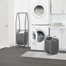 Neatfreak - 2 Tier Laundry Sorter - Laundry Hamper With Wheels & 2 x Laundry Basket Tote Bags For Dirty Clothes, Towels, Blankets, Bathroom Storage & Laundry Room Organization by CozyNest Decor