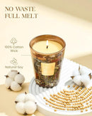 M&SENSE Roasted Coffee Scented Candle, Soy Natural Wax Candles, 14.1oz 60H Burn Time Slow Burning, Stress Relief Home Fragrance Housewarming Gifts by CozyNest Decor