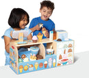 Melissa & Doug Wooden Cool Scoops Ice Creamery Play Food Toy Wooden Pretend Play Frozen Treats for Toddlers, Preschoolers, Boys and Girls - FSC-Certified by TinyTreasures Baby Boutique