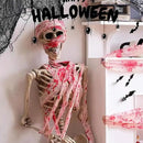 Wholelovein 2 PCS Halloween Creepy Cloth 800 Inch Bloody Scary Blood Gauze Bandages Decorations by CozyNest Decor