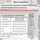 for Genie Garage Door Opener Keypad Compatible with All Genie Intellicode Overhead Door Codedodger and Dip Switch Garage Door Opener Wireless Keypad Keyless Entry Replace for 1995-Current 315/390MHZ by GreenHaven Gardens