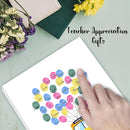 SHLINCO Thank You School Bus Driver Gift, Creative Fingerprint Art Ornaments, Students Thank You For The School Bus Driver Gift, Can Be Used For Desktop Decoration by TinyTreasures Baby Boutique