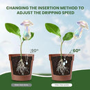 Plant Watering Globes-4pcs Self Watering Planter Insert,Plant Watering Devices,Glass Watering Bulbs for Indoor Plants,Mushroom Watering Globes,Top-Fill Watering by GreenHaven Gardens