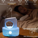 Raindrop Humidifiers for Bedroom,300ML Ultrasonic Small Humidifier, Aromatherapy Essential Oil Vaporizer, Essential Oil Diffuser with Atmosphere Light,Suitable for Bedroom, Hotel,Gym,Yoga Room by TinyTreasures Baby Boutique