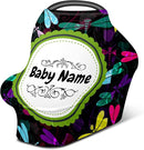 Baby Car Seat Stroller Cover Nursing Cover New Mom Breastfeeding Scarf Soft Stretchy Infant Carrier Cover Car Canopy Coverage by TinyTreasures Baby Boutique