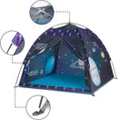Space World Play Tent Galaxy Dome Playhouse for Boys and Girls Imaginative Play-Astronaut Space for Kids Indoor and Outdoor Fun, Perfect Kid’s Gift- 47" x 47" x 43" by TinyTreasures Baby Boutique