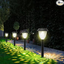 GOODFOEVER Solar Pathway Lights Outdoor, 16 Pack Solar Powered Garden Lights Waterproof, Auto On/Off Solar Yard Light for Lawn Patio Walkway Driveway Decor Landscape Lighting by GreenHaven Gardens