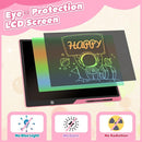 LCD Writing Tablet for Kids, Rechargeable 21 Inch Doodle Board,Easter Basket Stuffers,Preschool Learning Toys Christmas Birthday Gift 3 4 5 6 7 Year Old Girls Boys (Pink) by TinyTreasures Baby Boutique
