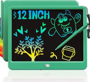 TEKFUN LCD Writing Tablet for Kids Boys Toys, 12 Inch Erasable Doodle Board Colorful Drawing Pad, Board Games Outdoor Travel Toys Gifts for Toddlers Boys Adults (Green) by TinyTreasures Baby Boutique